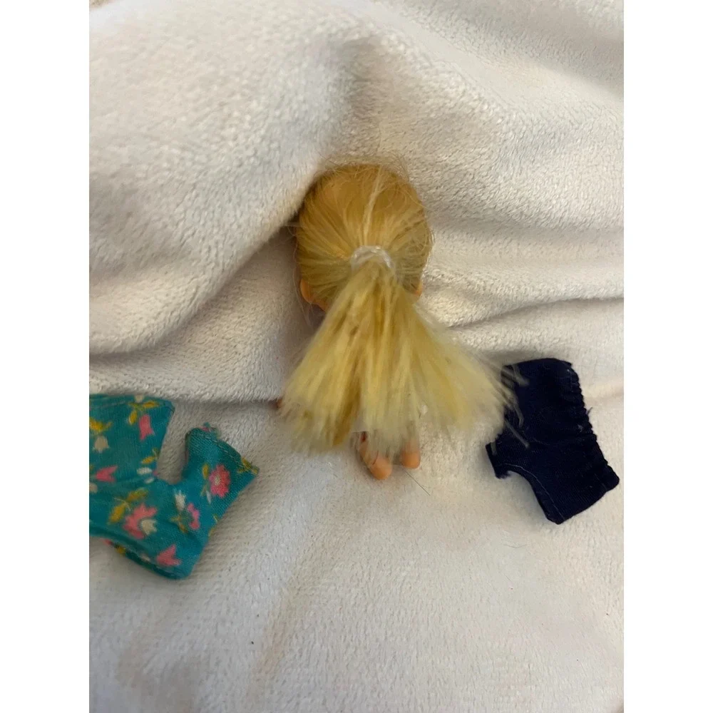 Vintage Mattel Liddle Kiddle Calamity Jane Doll Extra Clothes 2 Inch READ